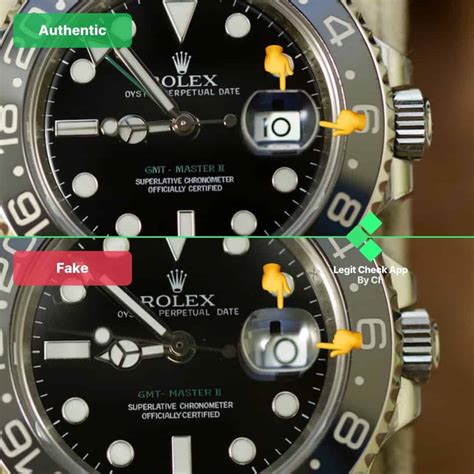 rolex gmt 2 fake vs real|rolex counterfeit watches.